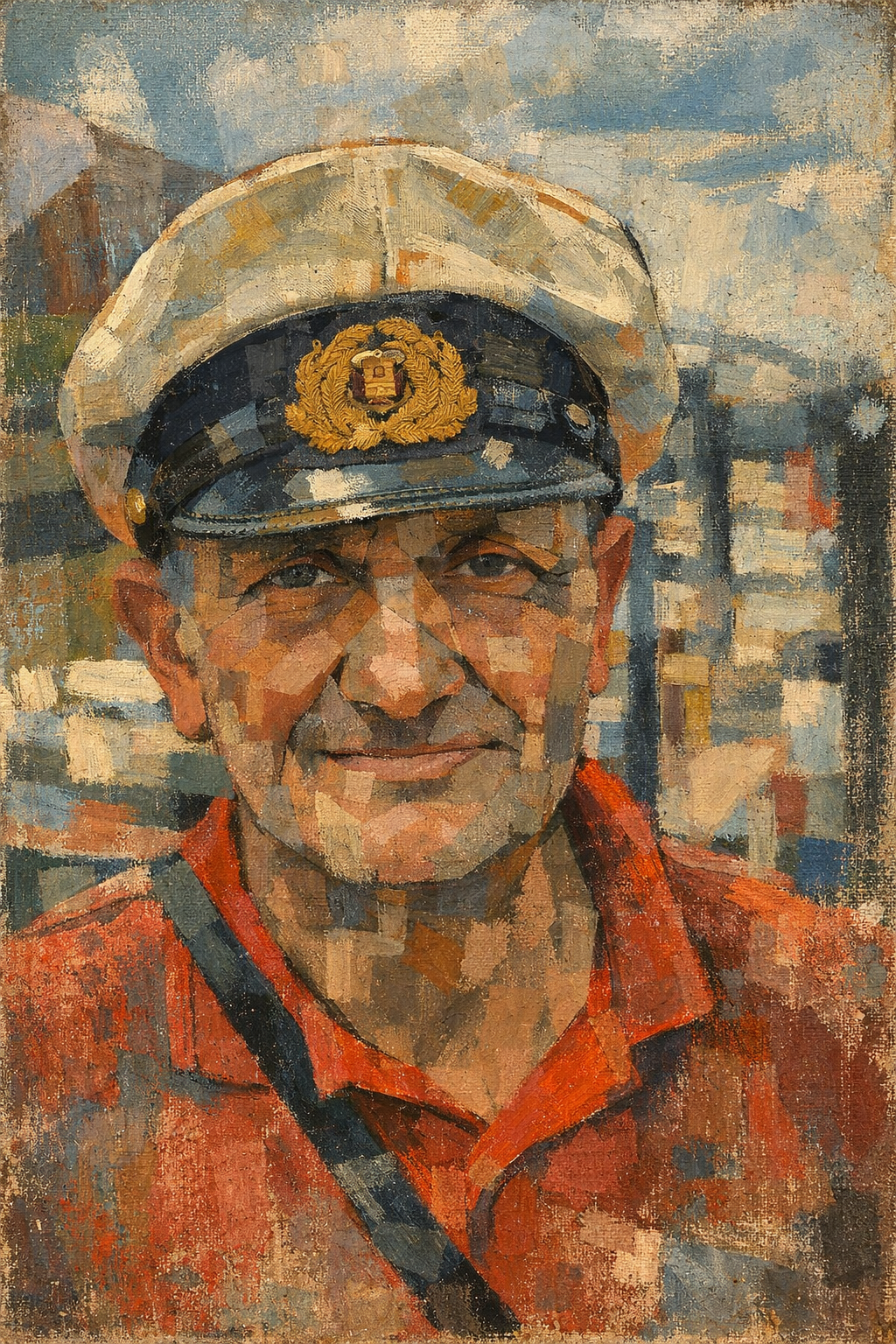 Abstract Figurative Cubist Painting Transformation thumbnail 2