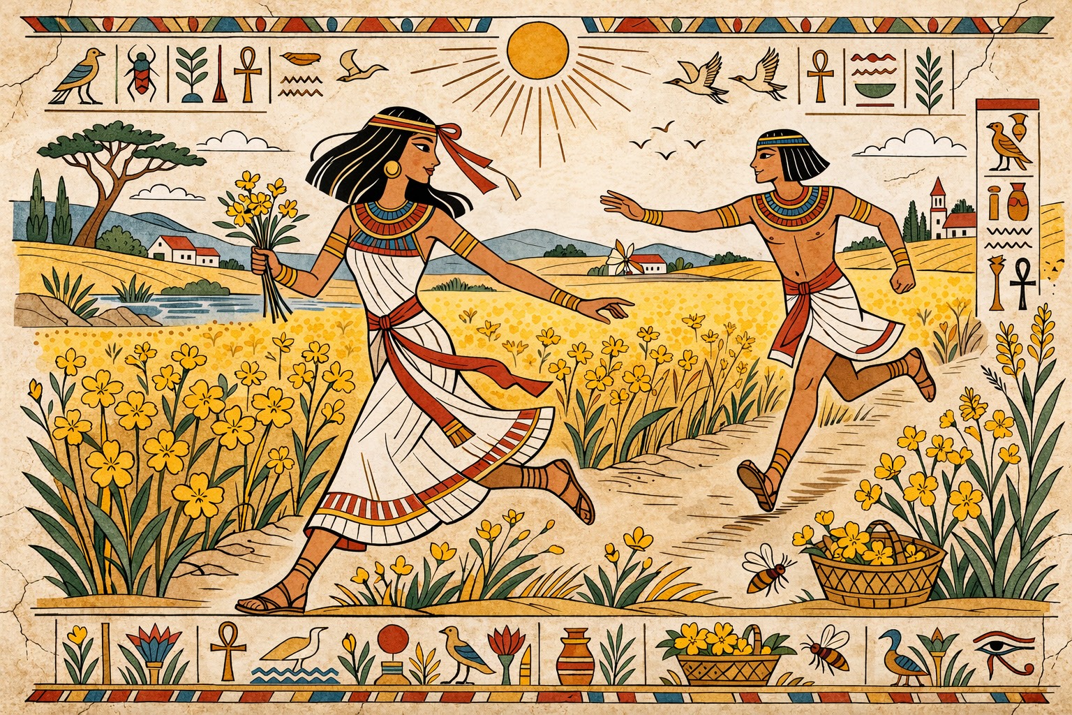 Egyptian Mural thumbnail 2