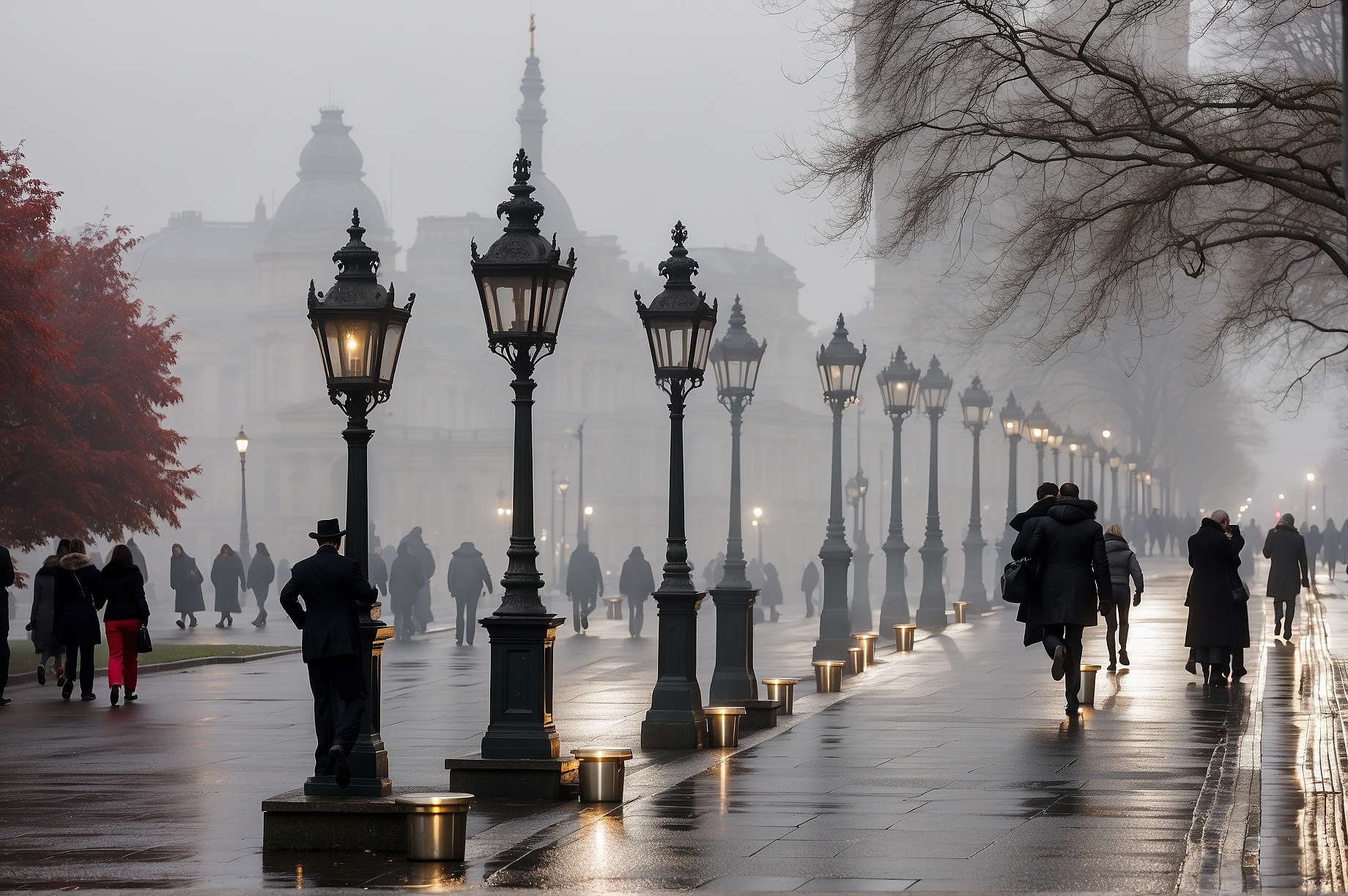 The Melancholy of a Rainy Parisian Street thumbnail 4