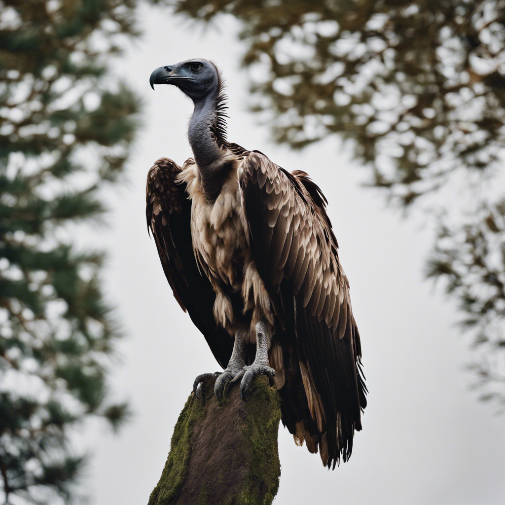 A photograph of a vulture thumbnail 2