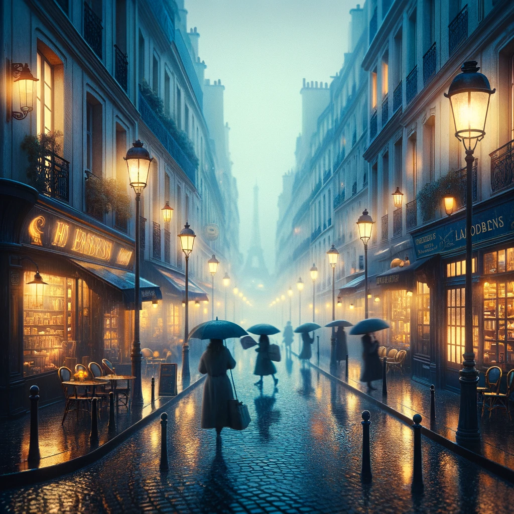 The Melancholy of a Rainy Parisian Street thumbnail 3