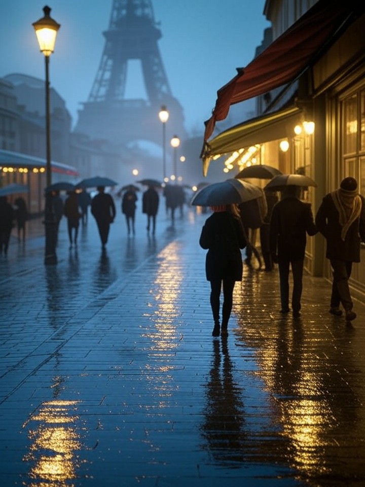 The Melancholy of a Rainy Parisian Street thumbnail 10