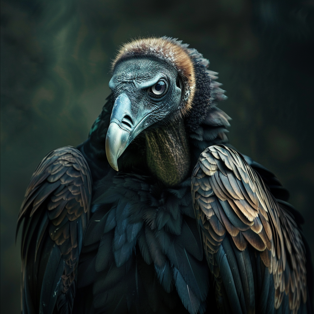 A photograph of a vulture thumbnail 7