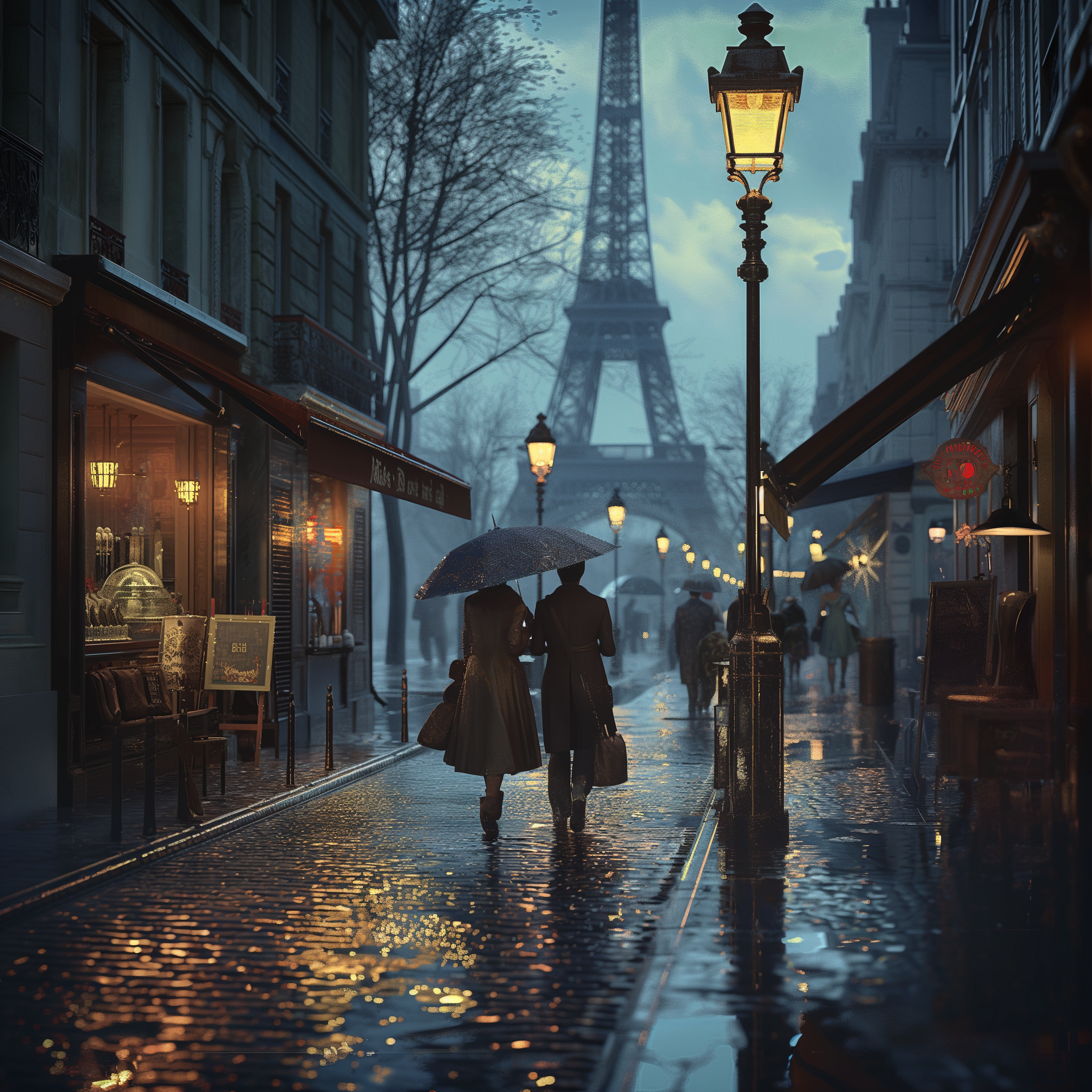 The Melancholy of a Rainy Parisian Street thumbnail 7