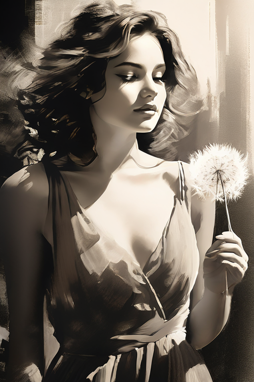 Hopeful Gaze in Coffee Tones thumbnail 6