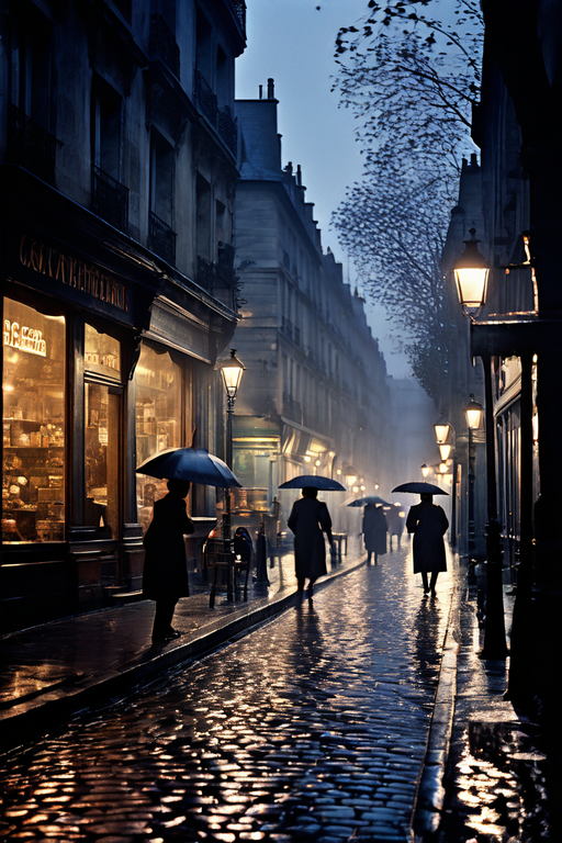 The Melancholy of a Rainy Parisian Street thumbnail 6