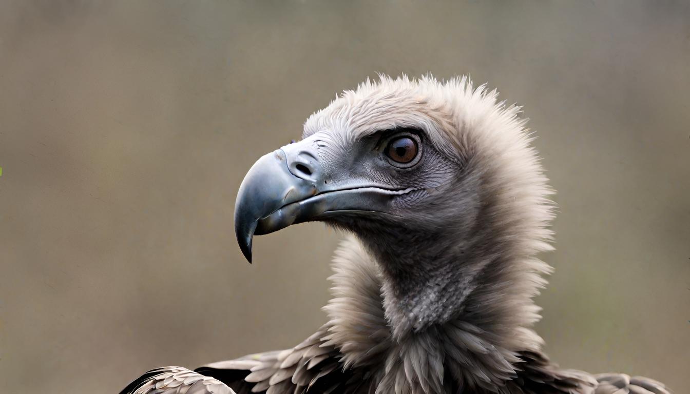A photograph of a vulture thumbnail 5