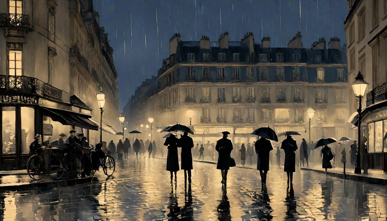 The Melancholy of a Rainy Parisian Street thumbnail 5