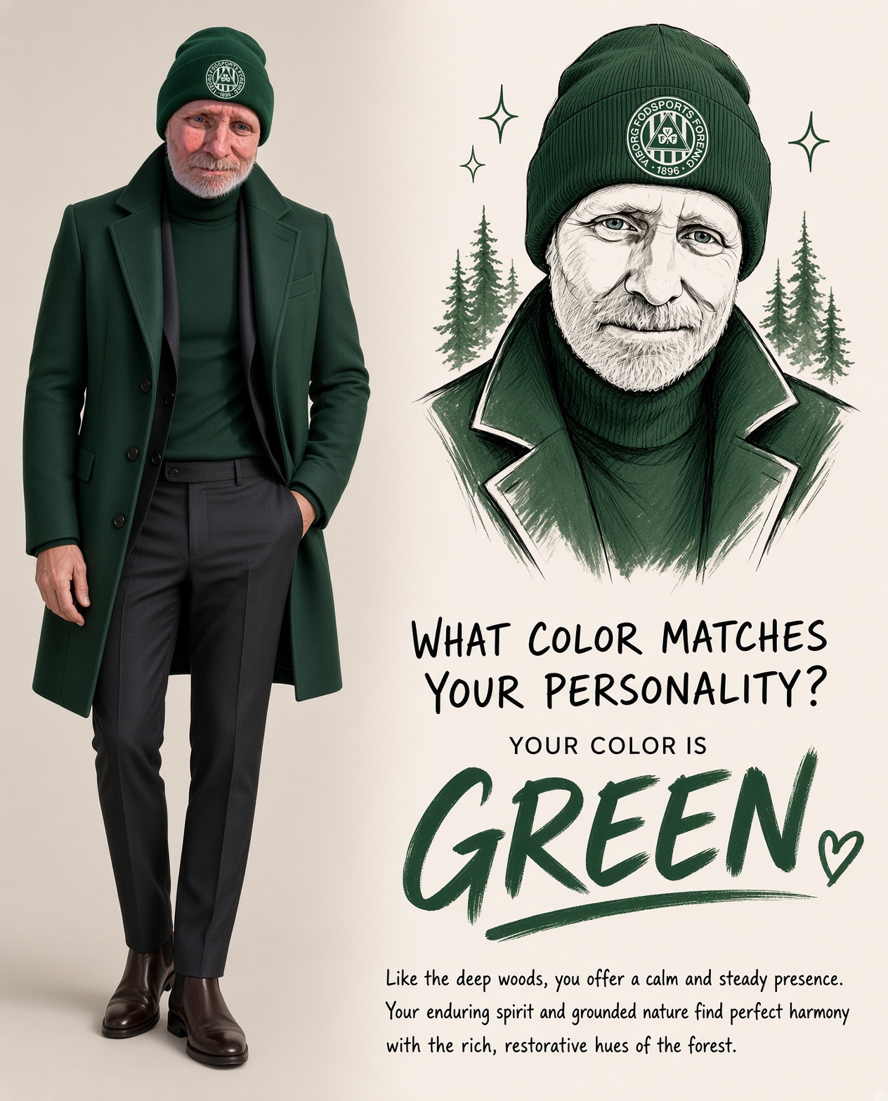 Hvilken farve matcher din personlighed?