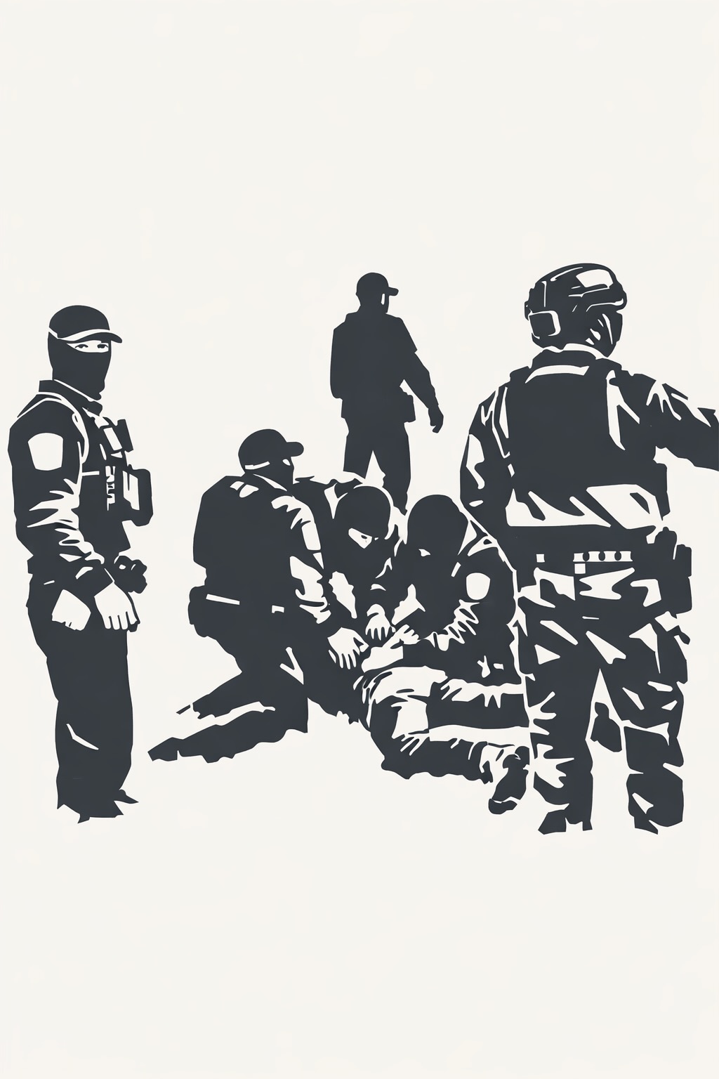 Minimalist Duo-Tone Portrait Poster thumbnail 2