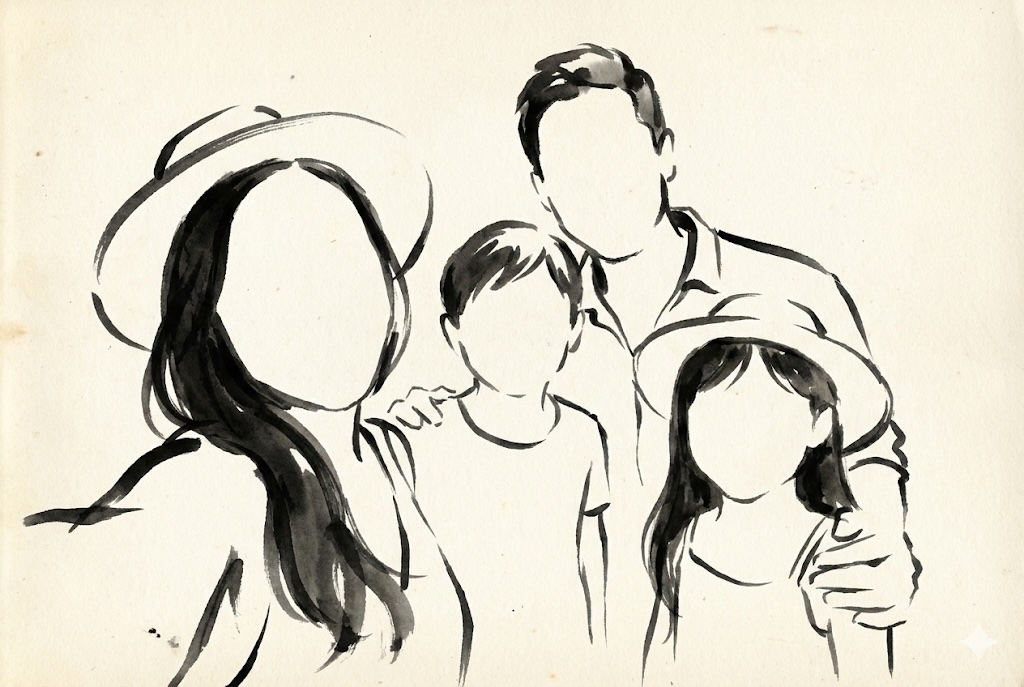 Minimalist Ink & Gestural Poster Art Transformation