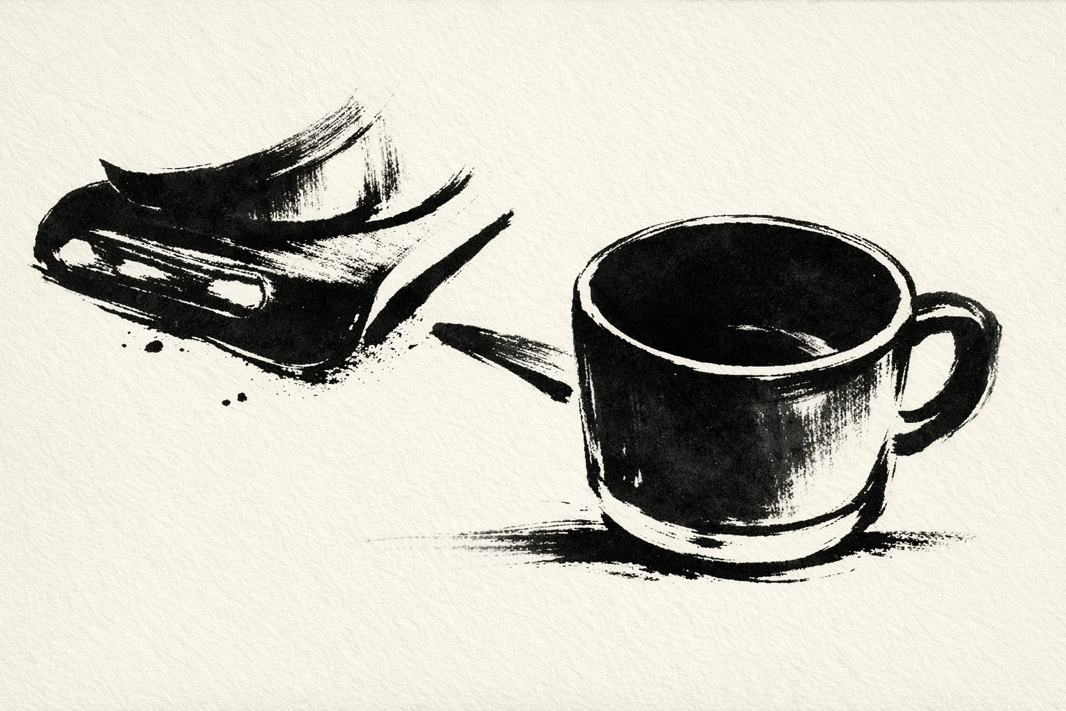 Minimalist Ink & Gestural Poster Art Transformation thumbnail 3