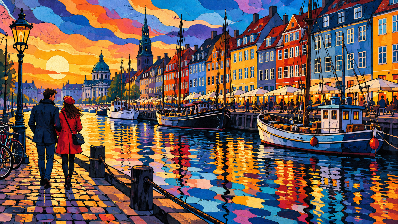 Mosaic Gouache Style Transfer