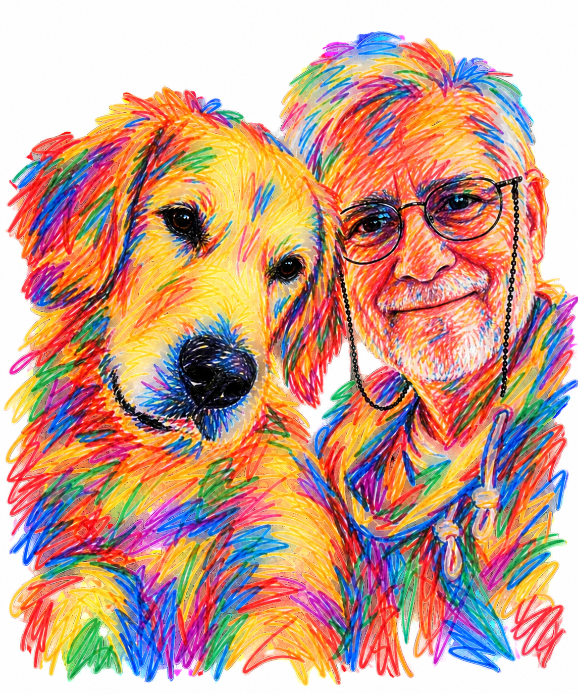 Scribble-Built Subjects